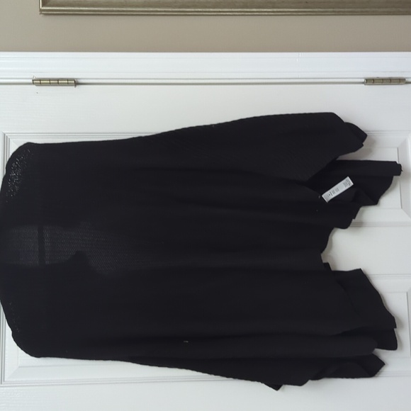 Lululemon Knit Black Zip Up Sweater Wrap Size M/L New - Picture 4 of 5